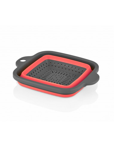 STRECURATOARE PLIABILA PATRATA CU DOUA MANERE 21 CM, COOKING BY