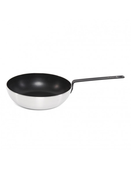 "PROFESSIONAL WOK PAN 28x8 CM. Material: pressed aluminum +