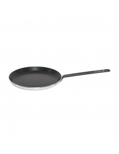 "PROFESSIONAL PANCAKE PAN 26x2 CM. Material: pressed aluminum + 2