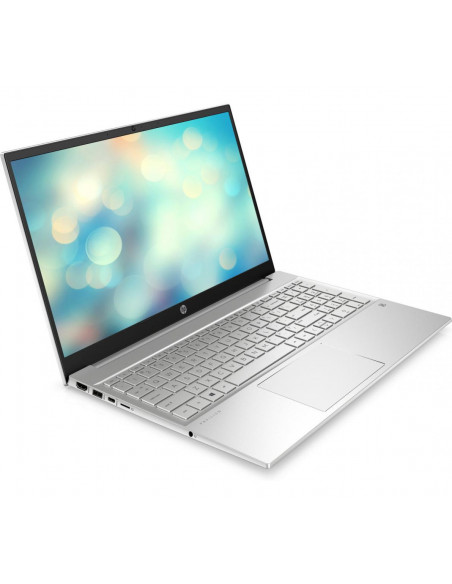 5D4M1EA,Laptop HP 15.6'' Pavilion 15-eh1020nq, FHD IPS, Procesor AMD Ryzen™ 5 5500U, 8GB DDR4, 256GB SSD, Argintiu