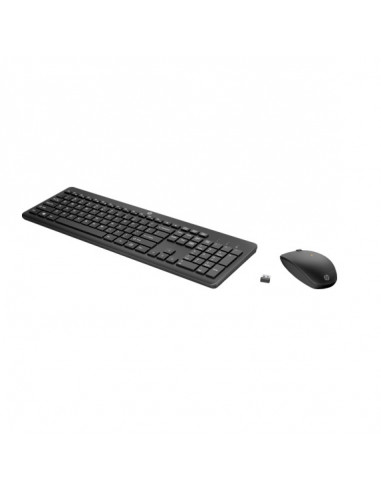 1Y4D0AA,KEYBOARD +MOUSE WRL 235/COMBO 1Y4D0AA HP