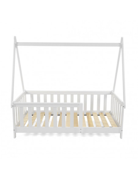 Pat casuta, alb 147.5x75cm,UMPC-6256W