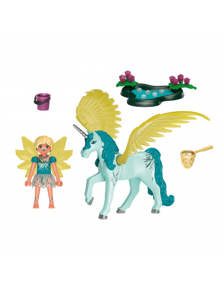 Playmobil - Crystal Fairy Cu Unicorn,70809