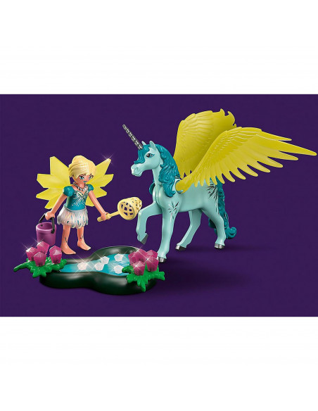 Playmobil - Crystal Fairy Cu Unicorn,70809