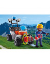 Playmobil - Salvator Montan Cu Atv,70662