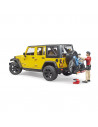 Bruder - Jeep Wrangler Unlimited Rubicon Cu Bicicleta Si