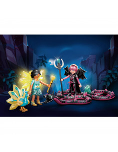 Playmobil - Crystal Fairy Si Bat Fairy Cu Animalul De