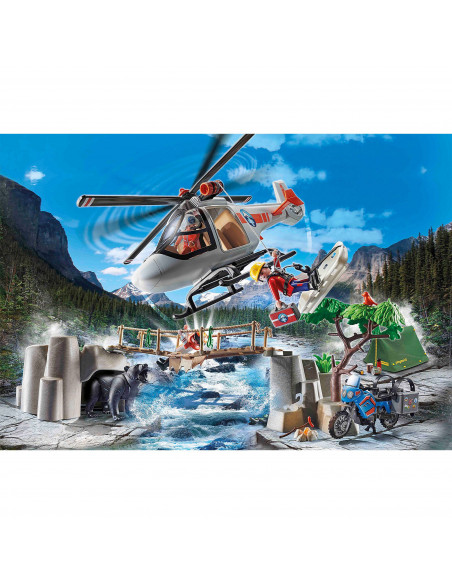 Playmobil - Operatiune De Salvare Din Canion,70663 Playmobil - Operatiune De Salvare Din Canion,70663