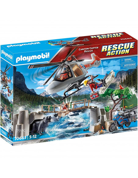 Playmobil - Operatiune De Salvare Din Canion,70663 Playmobil - Operatiune De Salvare Din Canion,70663