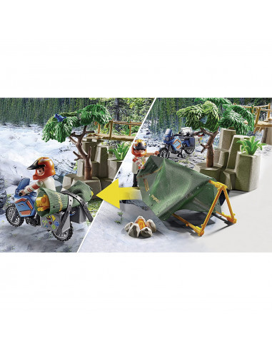 Playmobil - Operatiune De Salvare Din Canion,70663 Playmobil - Operatiune De Salvare Din Canion,70663