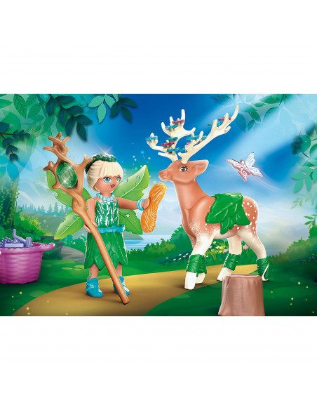 Playmobil - Forest Fairy Cu Animalul De Suflet,70806