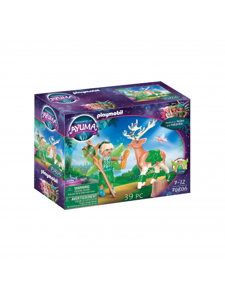 Playmobil - Forest Fairy Cu Animalul De Suflet,70806
