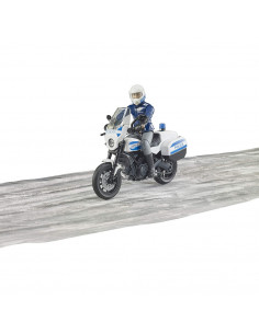 Bruder - Motocicleta De Politie Scrambler Ducati Si 2
