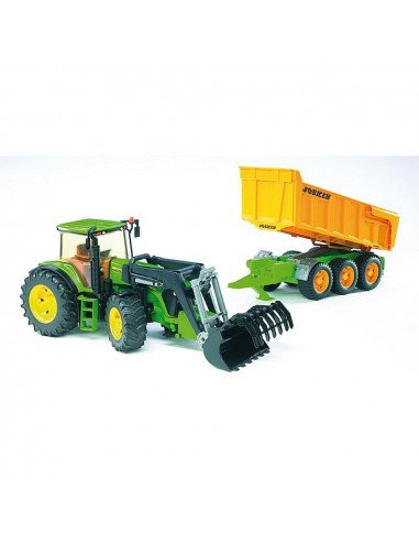Bruder - Tractor John Deere 7930 Cu Incarcator Frontal,BR03051