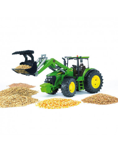 Bruder - Tractor John Deere 7930 Cu Incarcator Frontal,BR03051