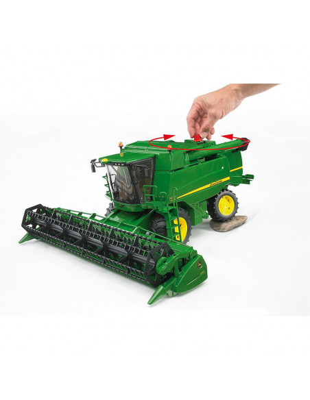 Bruder - Combina Agricola John Deere T670I,BR02132