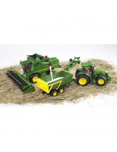 Bruder - Combina Agricola John Deere T670I,BR02132 2