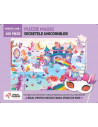 Puzzle magic - Secretele unicornilor (100 piese),CCPPL088