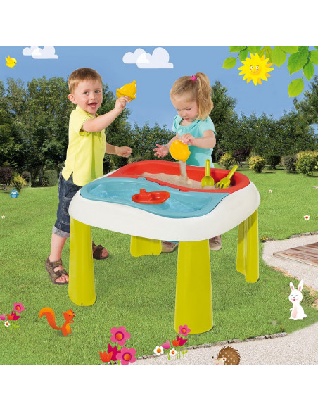 Masa de joaca Smoby Water and Sand 2 in 1,S7600840110