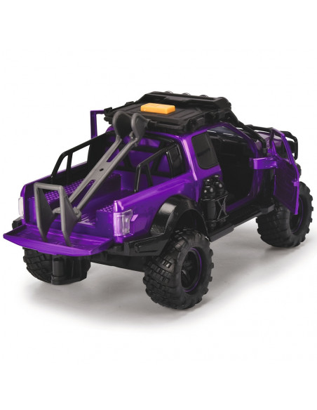 Set Dickie Toys Country Trail 2 masinute, motocicleta, figurina