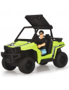 Set Dickie Toys Country Trail 2 masinute, motocicleta, figurina