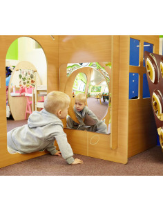 Oglinda acrilica cu o singura cupola mare,CD72404 2