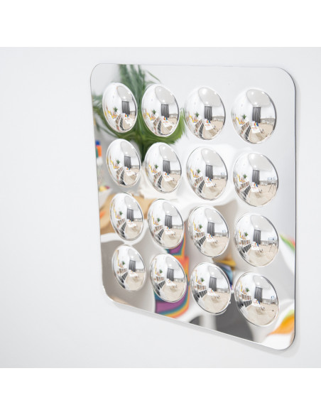 Oglinda acrilica mare cu 16 cupole,CD72410