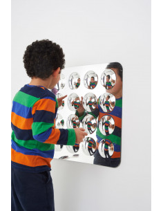 Oglinda acrilica mare cu 16 cupole,CD72410 2