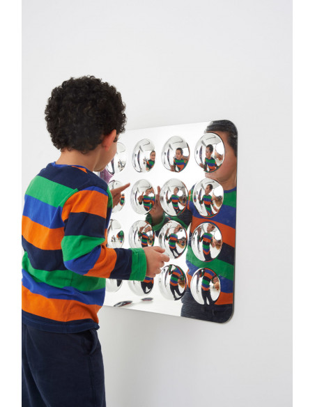 Oglinda acrilica mare cu 16 cupole,CD72410