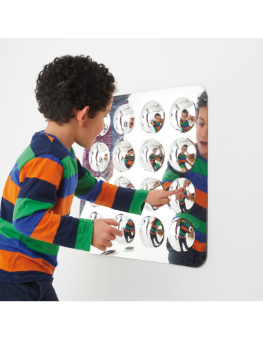 Oglinda acrilica mare cu 16 cupole,CD72410