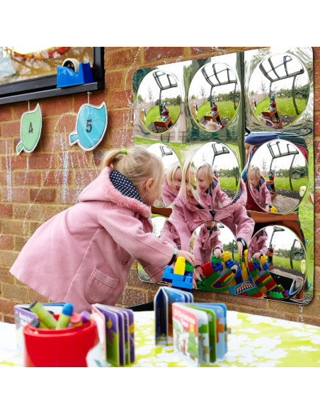 Oglinda acrilica gigant cu 9 cupole,CD72414