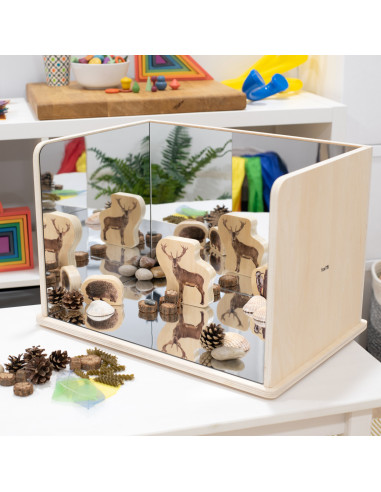 Oglinda exploratorie din lemn,CD73448