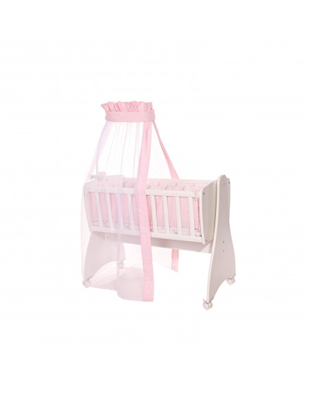 Set pentru patut balansoar FIRST DREAM Ranforce, Pink Moons &