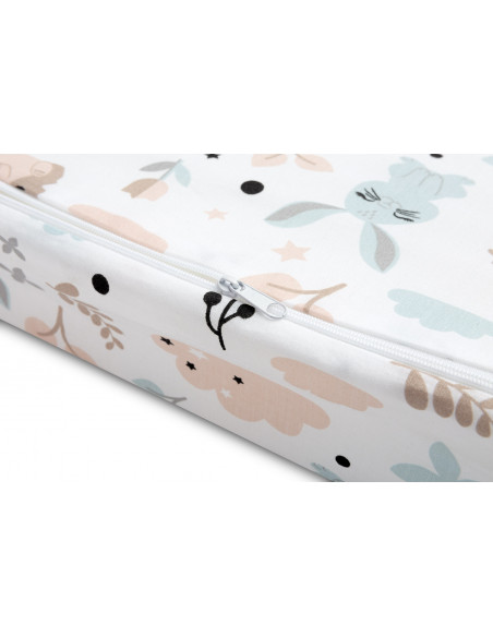 Husa pentru perna Sensillo 30x38 cm Arici si Iepurasi