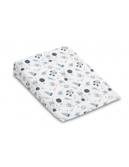 Husa pentru perna Sensillo 30x38 cm Cosmos Alba,SILLO-20559