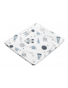 Husa pentru perna Sensillo 30x38 cm Cosmos Alba,SILLO-20559 2