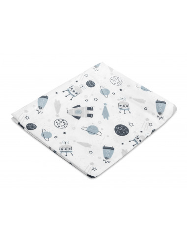 Husa pentru perna Sensillo 30x38 cm Cosmos Alba,SILLO-20559