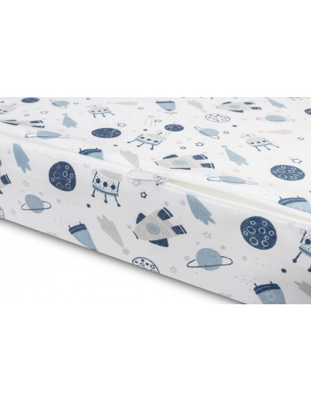 Husa pentru perna Sensillo 30x38 cm Cosmos Alba,SILLO-20559