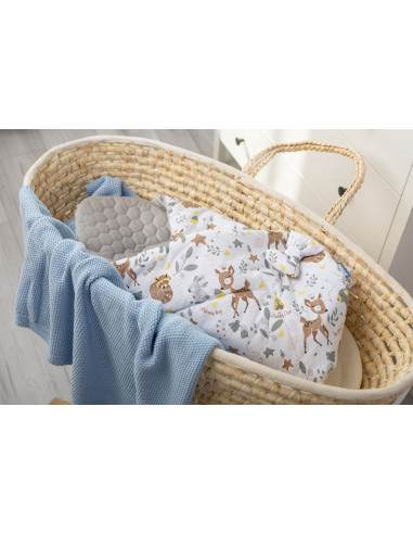 Paturica nou-nascut Sensillo Velvet Wrap Alba Aventura In