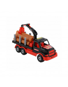 Camion cu lemne - Mammoet, 47x16x26 cm, Polesie,ROB-68521