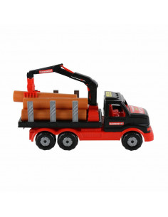 Camion cu lemne - Mammoet, 47x16x26 cm, Polesie,ROB-68521 2