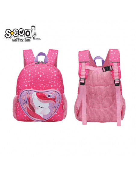 Ghiozdan gradinita UNICORN, 31x24x9 cm - S-COOL,SC1561