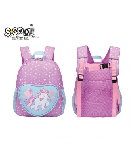 Ghiozdan gradinita UNICORN, 31x24x9 cm - S-COOL,SC1564