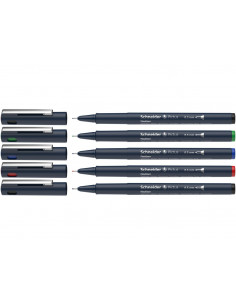 Fineliner Schneider Pictus 5 buc/portofel,LIN070 2