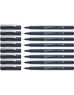 Fineliner Schneider Pictus 8 buc/portofel,LIN072 2