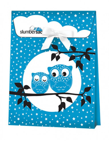 Ambalaj cadou Blue Owls,BEB-UK-GIFT-OWLS