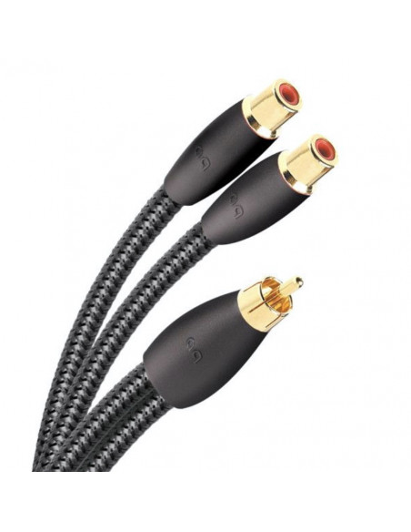 Splitter 1xRCA tata la 2xRCA mama Audioquest M22F-FLX-X