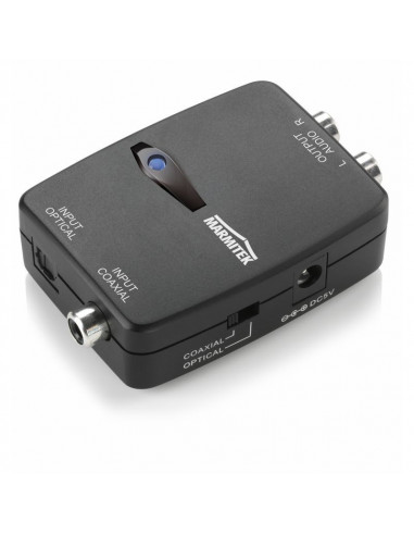 Convertor Marmitek de la Toslink Coaxial Digital la RCA stereo