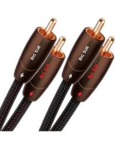 Cablu audio 2RCA - 2RCA AudioQuest Big Sur 0.6m,BIGSUR0.6R