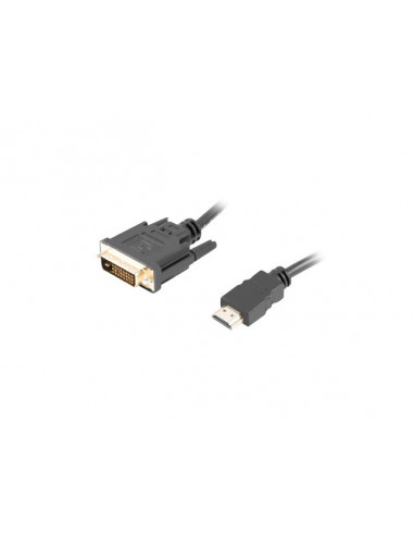 Cablu HDMI la DVI-D dual-link, tata-tata, 5m, 4K